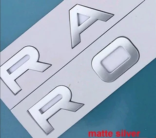 RANGE ROVER 3D front &amp; Back letter sets
