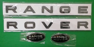 RANGE ROVER 3D front &amp; Back letter sets