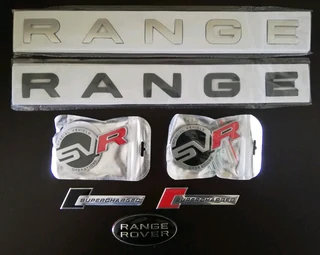 RANGE ROVER 3D front &amp; Back letter sets