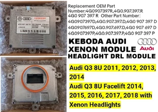 2011 - 18 Audi Q3 Headlight Xenon Ballast control module