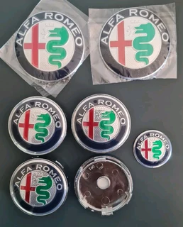 Alfa Romeo Serpent front bolt on grille badge emblem