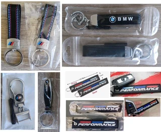 BMW car & motorcycle keyrings / key holders