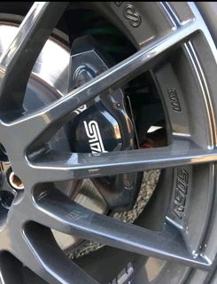 Subaru 60mm wheel centre caps emblems