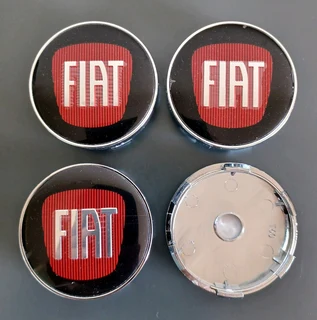 FIAT 60mm Wheel rim centre caps emblems