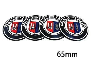 BMW Alpina 60mm Wheel Centre caps emblems
