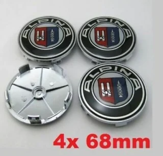 BMW Alpina 60mm Wheel Centre caps emblems