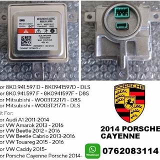 2014 Porsche Cayenne Headlight xenon ballast control module