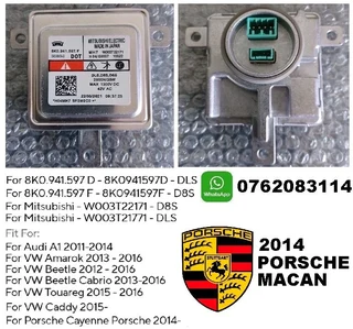 2014 + Porsche Macan Headlight Xenon ballast module
