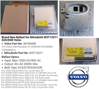 Volvo Xenon Ballast 3074459 W3T13271 6948180