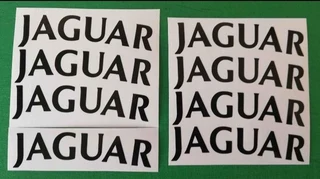 Jaguar badges emblems stickers decals