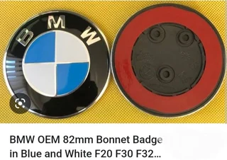 BMW F20 - 1 Series 82mm bonnet badge