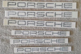 Porsche vinyl stickers decals