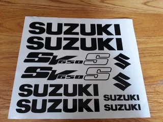 Suzuki SV 650 / 650S decals sticker sets