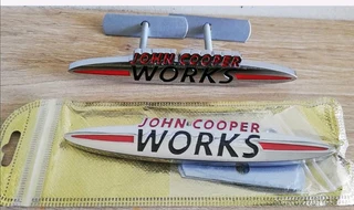 JCW Mini wheel centre caps stickers