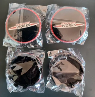 JCW Mini wheel centre caps stickers