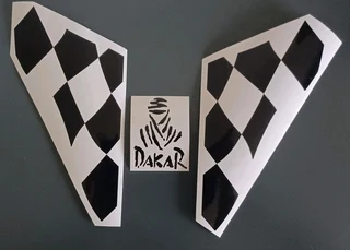 Bmw F650 GS stickers - 2001 model designs