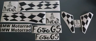 Bmw F650 GS stickers - 2001 model designs