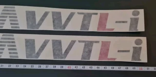 Toyota TwinCam VVTLI stickers decals