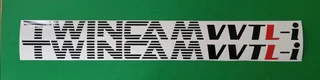 Toyota Twincam Vvtli Stickers Decals