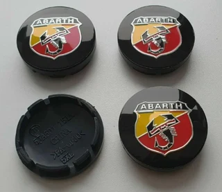 Fiat Arbarth badges emblems