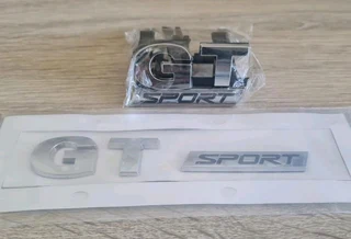 Vw Golf Mk5 Gt Sports Grille And Boot Badge Set