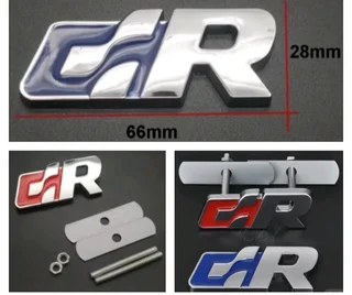 VW R Line badges emblems