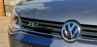 VW R Line badges emblems