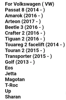 VW Golf TPMS Tyre Pressure sensor units