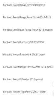 Range Rover TPMS replacement tyre valve stems
