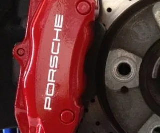 Porsche decals vinyl cut stickers