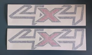 Ford Ranger 4x4 stickers decals