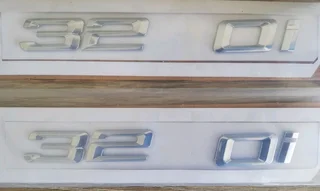 BMW boot number badges emblems