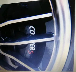 Mini Cooper S badges emblems decals stickers