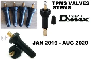 Isuzu D Max TPMS tyre valves stems