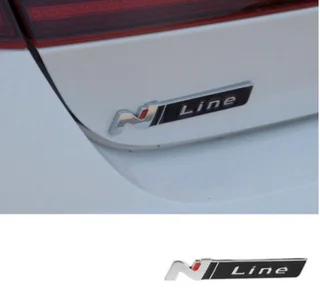 Hyundai N Line badges emblems decals stickers