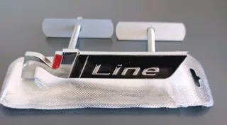 Hyundai N Line badges emblems decals stickers