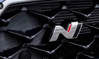 Hyundai N Line badges emblems decals stickers