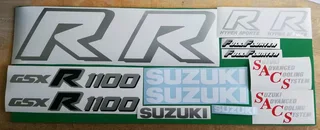 1985 GSXR 750 / 1100 decals stickers sets