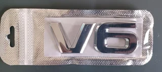 Top quality metal V6 and V8 Badges emblems