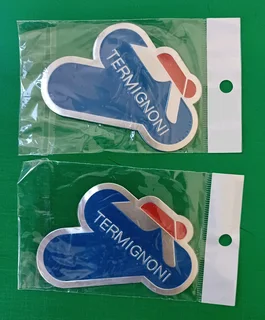 Aluminium heat resistant exhaust badges emblems