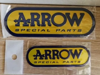 Aluminium heat resistant exhaust badges emblems