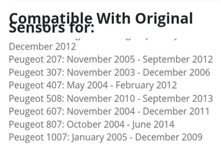 Tyre Valves for Siemens VDO TG1B TPMS Sensors