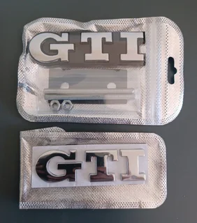 VW Golf GTI badges stickers accessories