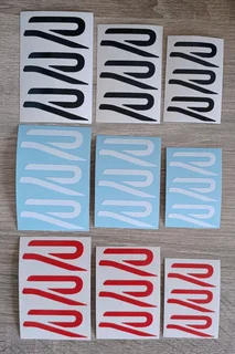 VW Golf GTI badges stickers accessories