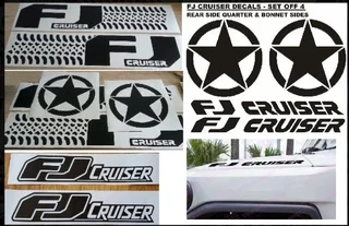 FJ Cruiser badges emblems decals stickers