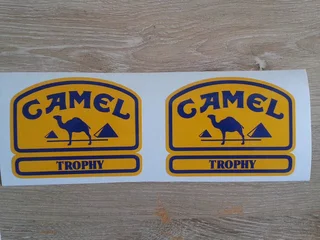 Camel Trophy Land Rover decals atickers