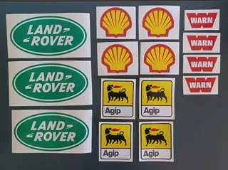 Camel Trophy Land Rover decals atickers