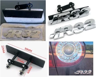 R32 VW emblems badges