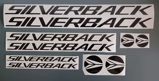 Silverback bicycle frame stickers decals graphics