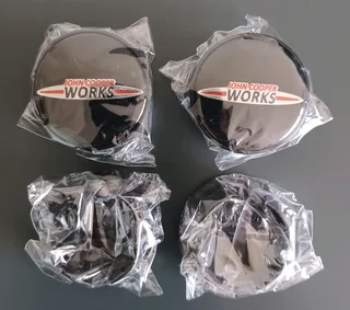 Mini cooper / JCW wheel centre caps badges